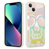 ETUI SKULL IPHONE 12 / 12 PRO, HOLO WHITE / BIAŁY