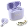 Słuchawki TWS Guess Glossy Effect Printed Classic Logo & Charm - lawendowe