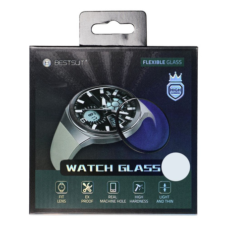 Szkło hybrydowe Bestsuit Flexible do Apple Watch series 7-45mm