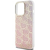 Hello Kitty IML Gradient Electrop Crowded Kitty Head Case for iPhone 15 Pro Max - Pink