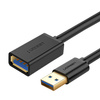 Ugreen cable extension cable USB 3.0 (female) - USB 3.0 (male) adapter 1m black (10368)