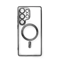 Galvanisiertes Case mit MagSafe galvanisiert für iPhone 16e - schwarz