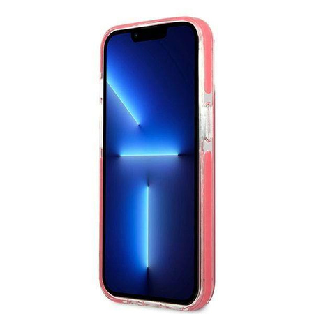 Oryginalne Etui IPHONE 13 PRO MAX Karl Lagerfeld Hardcase Choupette Head (KLHCP13XTPECPI) różowe