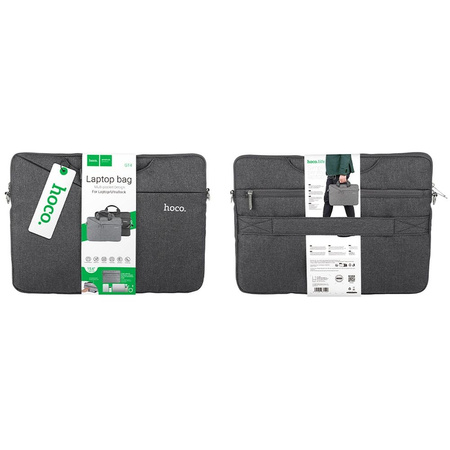HOCO torba na tablet / laptop / netbook 15,6" GT4 ciemna szara