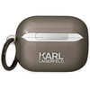 Original Handyhülle APPLE AIRPODS PRO Karl Lagerfeld Karl`s Head (KLAPHNIKTCK) schwarz