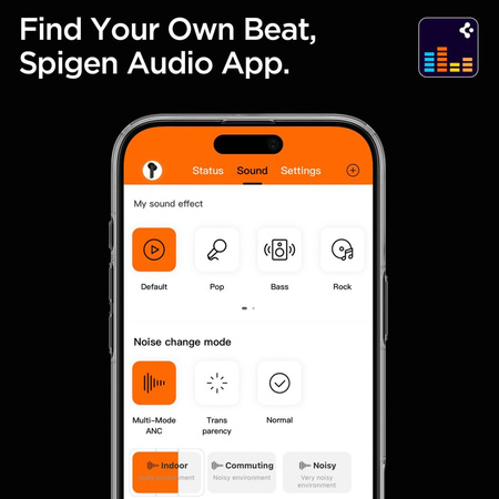 SPIGEN SA2402 ANC PRO IN-EAR EARPHONE WHITE