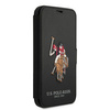US Polo USFLBKP12LPUGFLBK iPhone 12 Pro Max 6,7" czarny/black book Polo Embroidery Collection