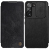 Nillkin Qin Leather Pro Case Case for Samsung Galaxy S22 + (S22 Plus) Camera Protector Holster Cover Flip Cover Black