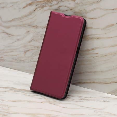 Etui Smart Soft do Samsung Galaxy M16 5G burgundowy