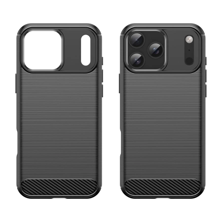 Etui Carbon Case na iPhone 17 Pro - czarne