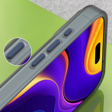 Etui Magnetic Abrasive na iPhone 17 Pro Max kompatybilne z MagSafe - matowe niebieskie