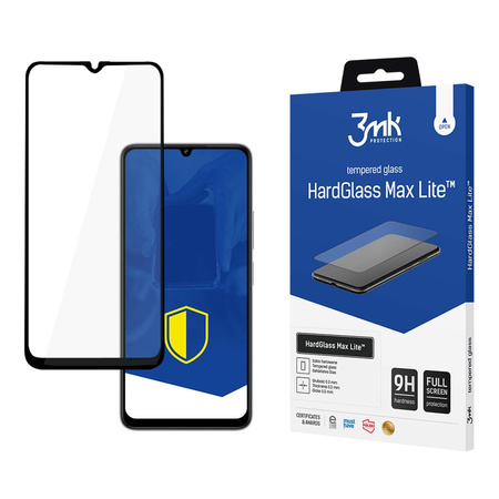 3MK HardGlass Max Lite Redmi 13C 5G czarny/black, Fullscreen Glass Lite