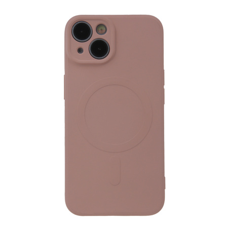 Nakładka Simple Color Mag do iPhone 13 Pro Max 6,7" różowa