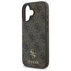 Etui Guess 4G Small Classic MagSafe na iPhone 16 - brązowe