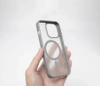 Etui LAUT Huex Protect z MagSafe do iPhone 15 Pro Max - szare