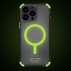 Skinarma etui Saido iPhone 16 Pro Max    6.9" Magnetic Charging zielony/green (niteglow)