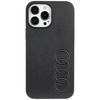 Audi Kunstleder iPhone 13 Pro Max 6,7&quot; schwarz/schwarz Hardcase AU-TPUPPCIP13PM-TT/D1-BK