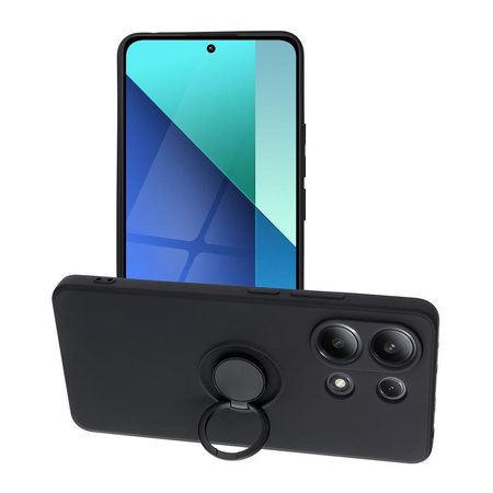 Futerał SILICONE RING do XIAOMI Redmi NOTE 13 4G czarny