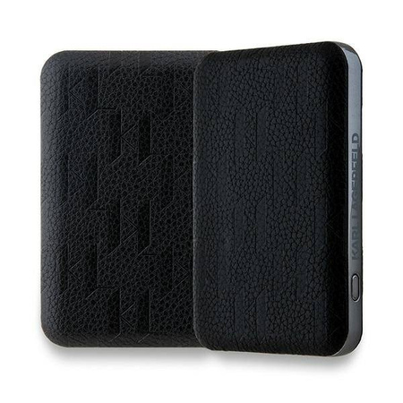 Karl Lagerfeld Induction Powerbank KLPB5FPGKSCHHK 16W 5000mAh black/black Choupette Head Pin MagSafe