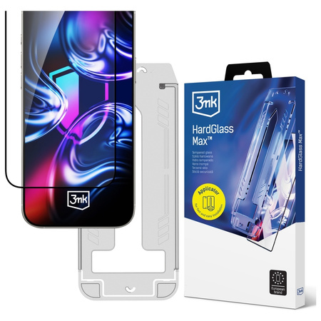 Szkło hartowane 3MK HardGlass Max        z aplikatorem do Samsung Galaxy A36