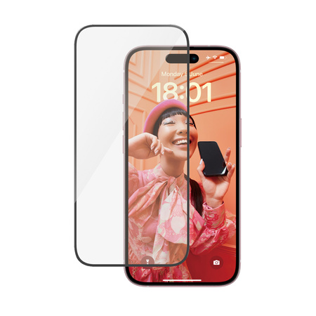 PanzerGlass szkło hartowane Ultra-Wide Fit Privacy do iPhone 15 Pro Max 6,7&quot; TTT