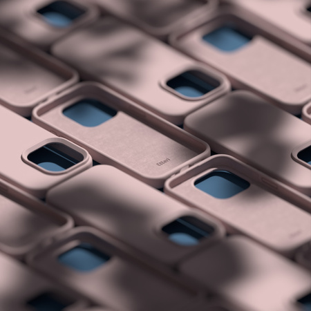 Nakładka Etteri Silicone Case do Samsung Galaxy A54 5G jasnoróżowa