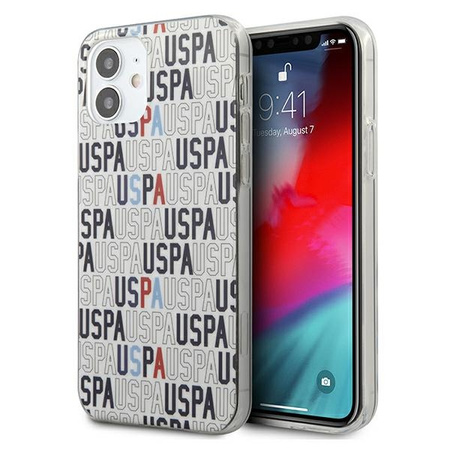US Polo USHCP12SPCUSPA6 iPhone 12 mini biały/white Logo Mania Collection