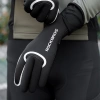 Rękawiczki rowerowe Rockbros pełne, wodoodporne, rozmiar: L/XL - czarne