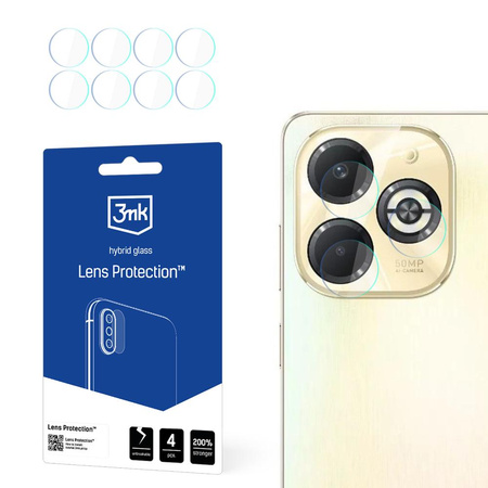 3MK Lens Protect Infinix Smart 8 Plus Ochrona na obiektyw aparatu 4szt