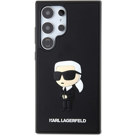 KARL LAGERFELD SAM S24 ULTRA RUBBER IKONIK KLHCS24L3DRKINK BLACK