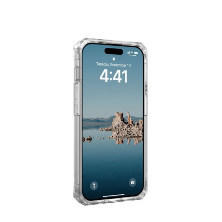 UAG Plyo Magsafe - protective case for iPhone 15 Pro compatible with MagSafe (ice-silver)