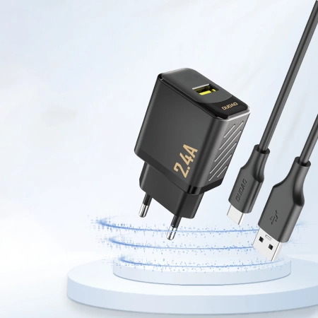 Dudao A23 2.4A USB-A Ladegerät - Schwarz