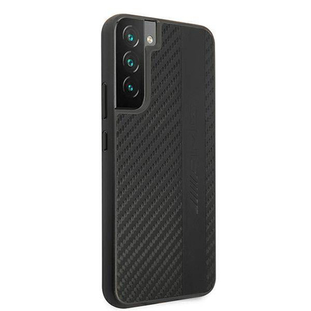 AMG AMHCS22MBLSCA S22 + S906 black / black hardcase Carbon Stripe &amp; Embossed