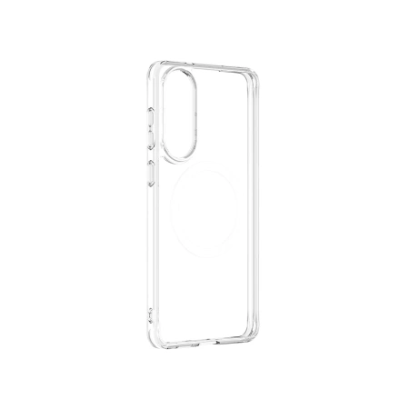 AmazingThing Minimal Mag Case mit Magnetring für Samsung Galaxy S25 Edge - Transparent