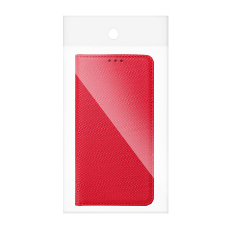 Kabura SMART CASE Book do MOTOROLA G55 5G czerwony