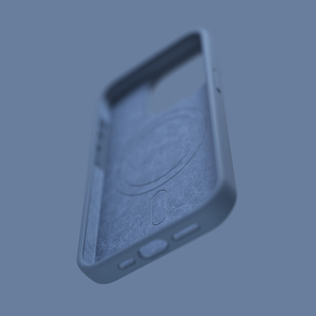 Nakładka Etteri Silicone Mag do iPhone 13 6,1" ciemnoniebieska