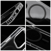 Drop Glue Colorful Ring Mag Cover kompatybilny z MagSafe pasuje do SAMSUNG S25 PLUS czarny