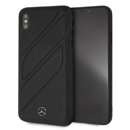 Oryginalne Etui IPHONE XS MAX Mercedes Hardcase New Organic I czarne