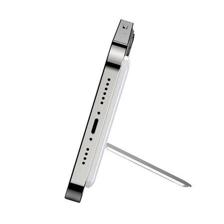 Baseus self-adhesive foldable phone holder white (LUXZ000002)