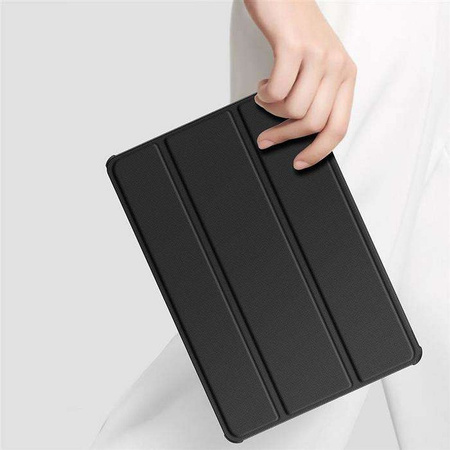 Dux Ducis Toby pancerne etui z klapką Smart Case do Samsung Galaxy Tab S6 Lite z uchwytem na rysik czarny