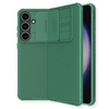 Nillkin CamShield Pro armored case with camera cover for Samsung Galaxy S24+ - green