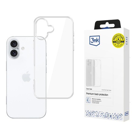 Apple iPhone 16 Plus - 3mk Clear Case