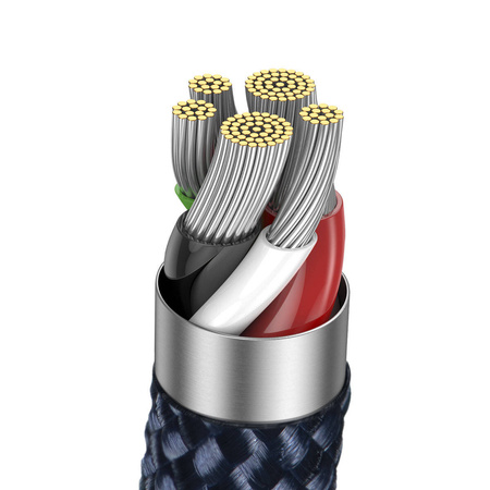 Baseus Explorer Series Kabel USB Typ C - Lightning 20W 1m blau (CATS000003)