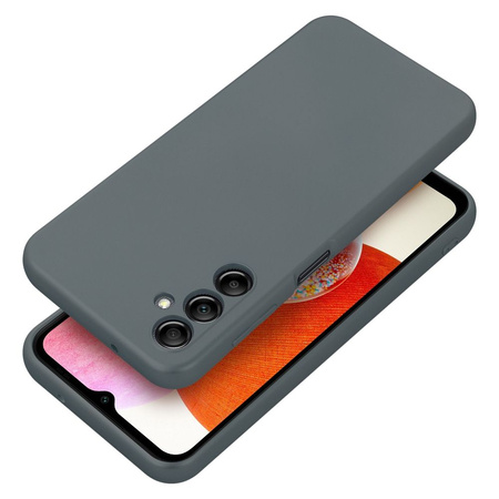 Futerał METALLIC do SAMSUNG A14 5G / A14 4G szary