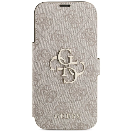 Guess Book 4G Metal Logo Case für iPhone 17 Pro - Pink