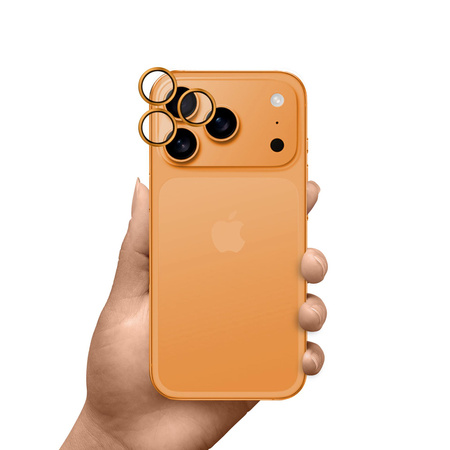 Apple iPhone 17 Pro /17 Pro Max- HARDY Lens Protection Pro  Orange