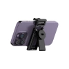 Selfie-Stick WC13YDS Teleskopstativ 1,3 m mit Doppellampe und Telefonhalter – Schwarz
