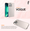 Ugly Rubber nakładka Vogue do iPhone X / Xs transparentna