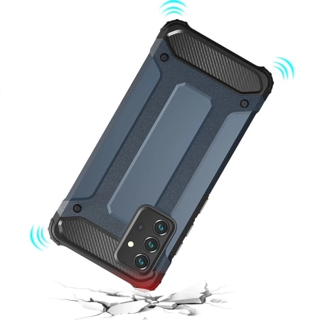 Pancerne hybrydowe etui Hybrid Armor pokrowiec na Samsung Galaxy A26 - czarne