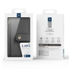 Dux Ducis Lawa Lederhülle für iPhone 15 Pro - Grau